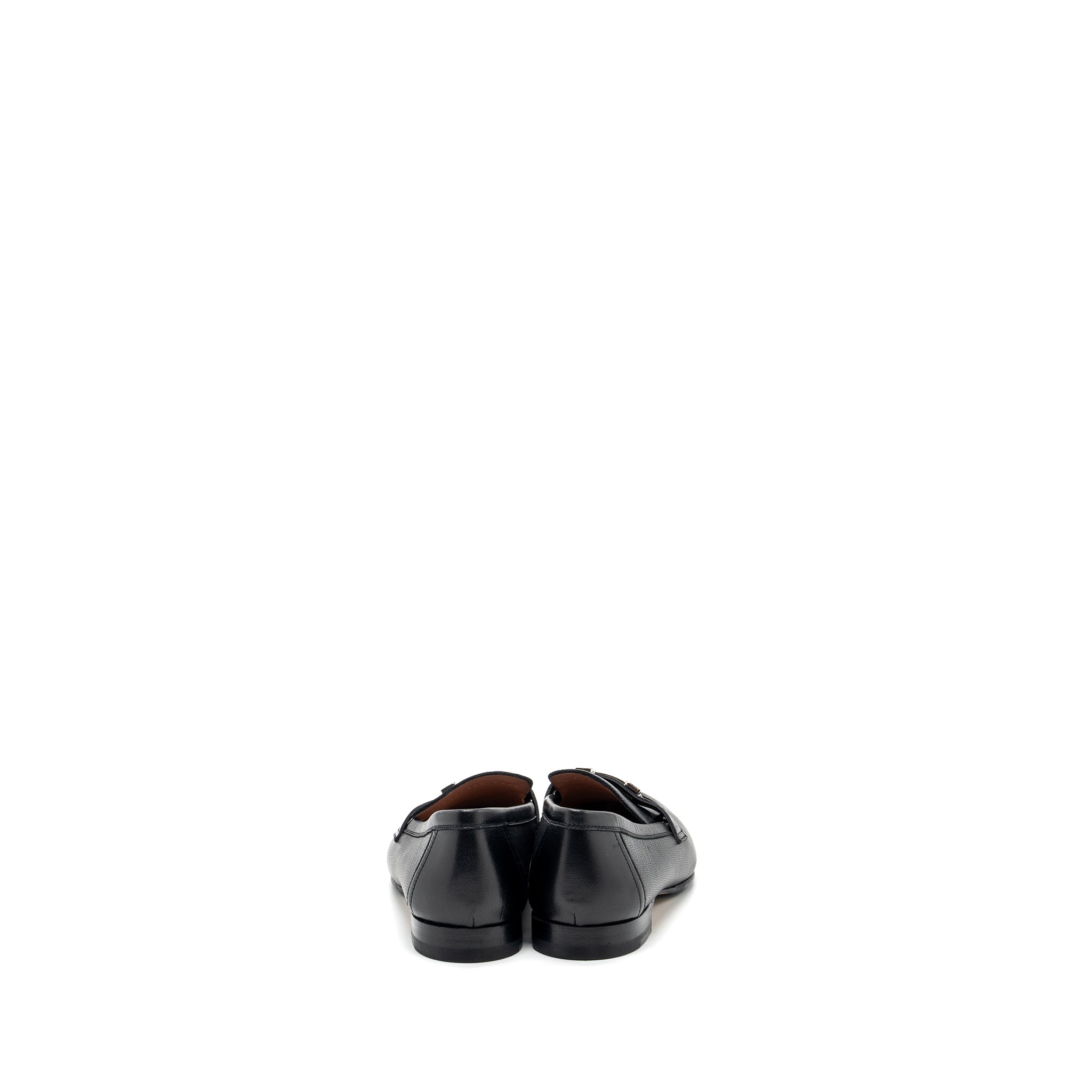 HERMES PARIS LOAFER GOATSKIN BLACK SHW