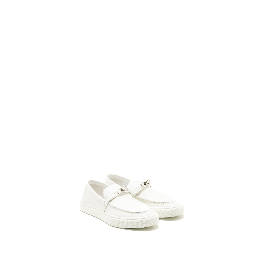 HERMES GAME SLIP-ON SNEAKER WHITE SHW