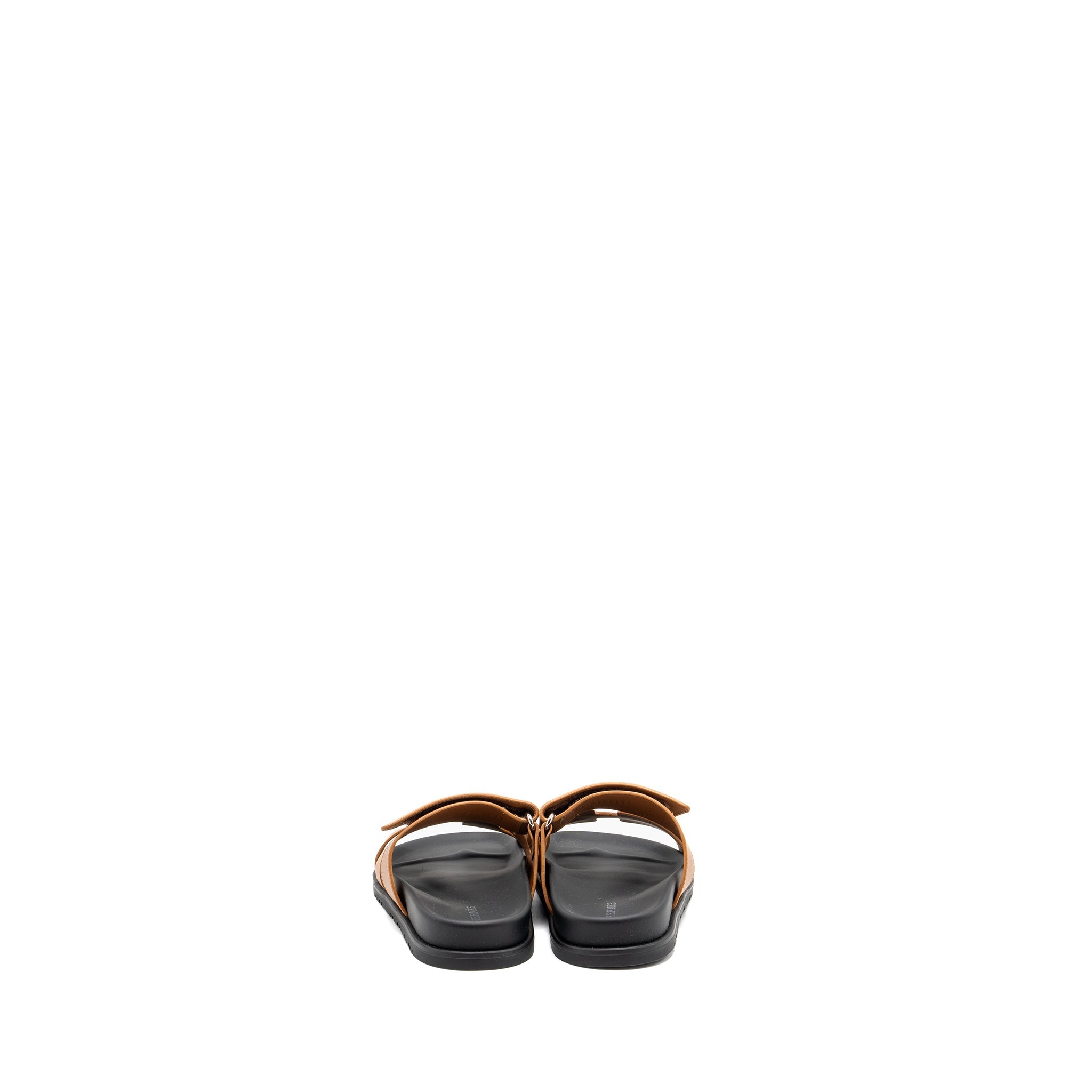 HERMES CHYPRE SANDALS GOLD / BLACK