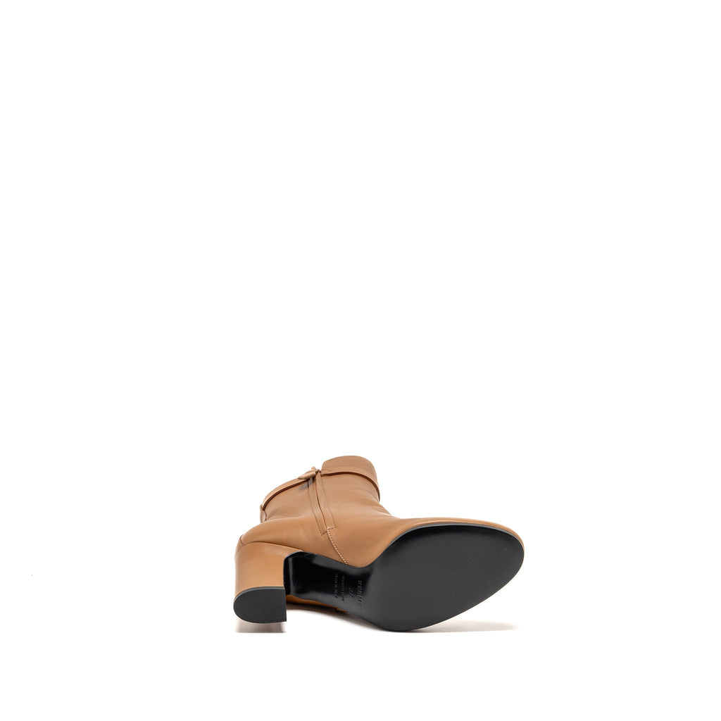 HERMES SAINT GERMAIN ANKLE BOOT LEATHER NATUREL SHW