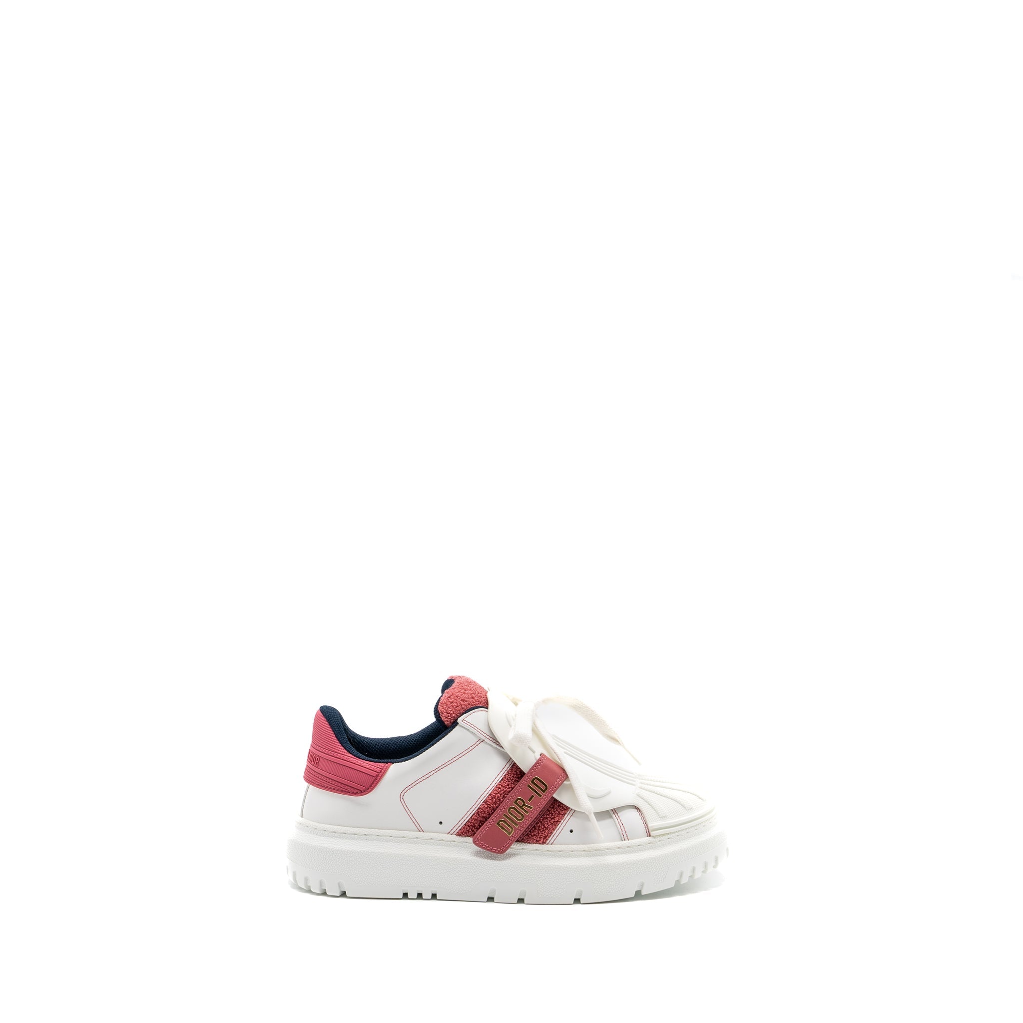DIOR DIOR-ID SNEAKER SUEDE / FABRIC WHITE/ PINK