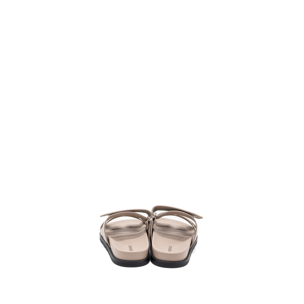 HERMES CHYPRE SANDALS BEIGE MASTIC