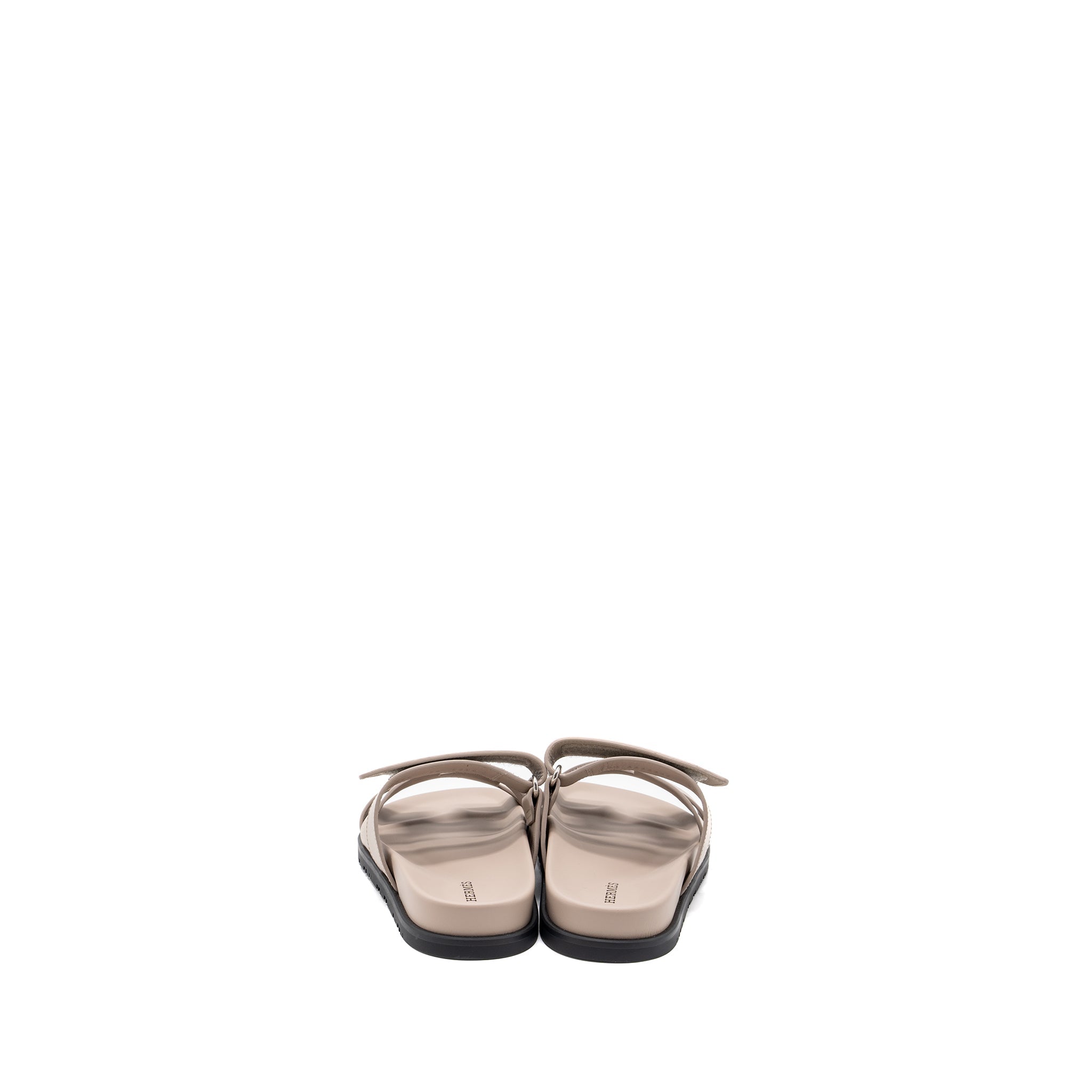 HERMES CHYPRE SANDALS BEIGE MASTIC