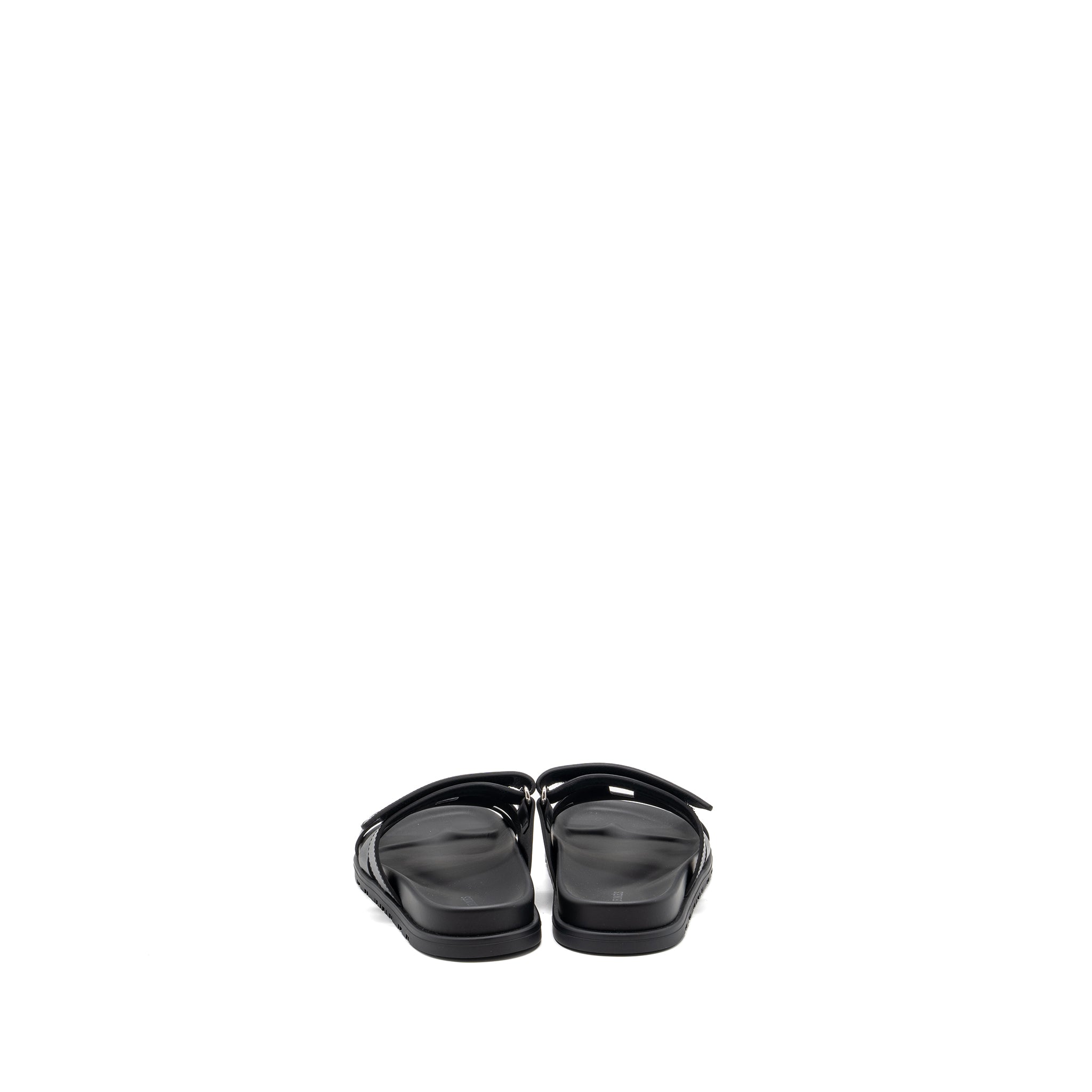 HERMES CHYPRE SANDAL BLACK SHW