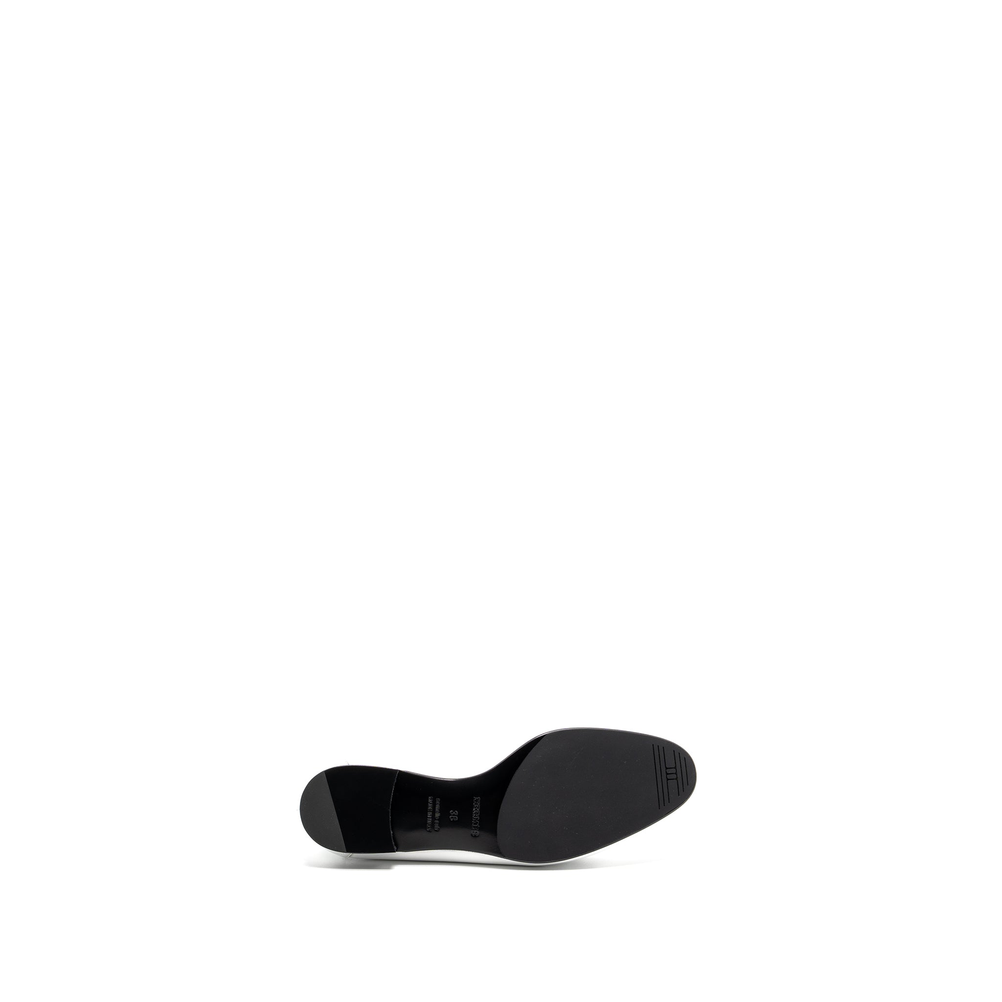 HERMES ROYAL LOAFER CALFSKIN WHITE GHW