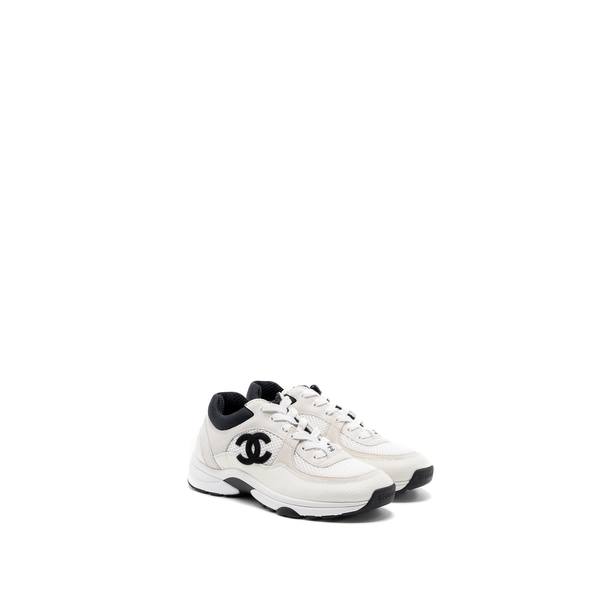 CHANEL TRAINER / SNEAKER BLACK / WHITE
