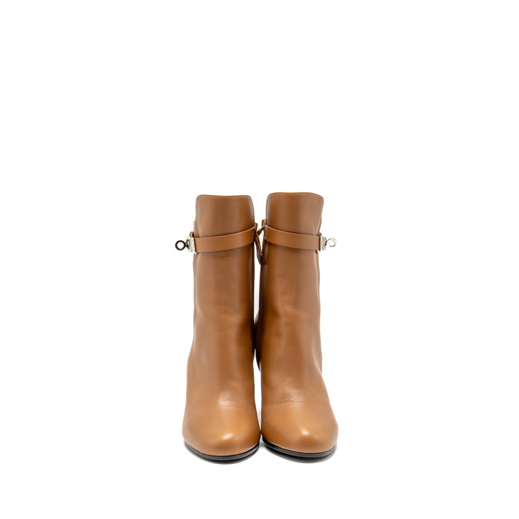 HERMES SAINT GERMAIN ANKLE BOOT LEATHER NATUREL SHW
