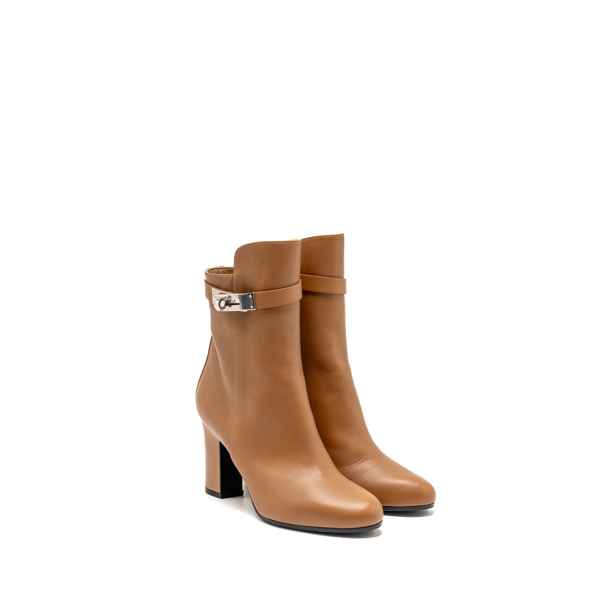 HERMES SAINT GERMAIN ANKLE BOOT LEATHER NATUREL SHW