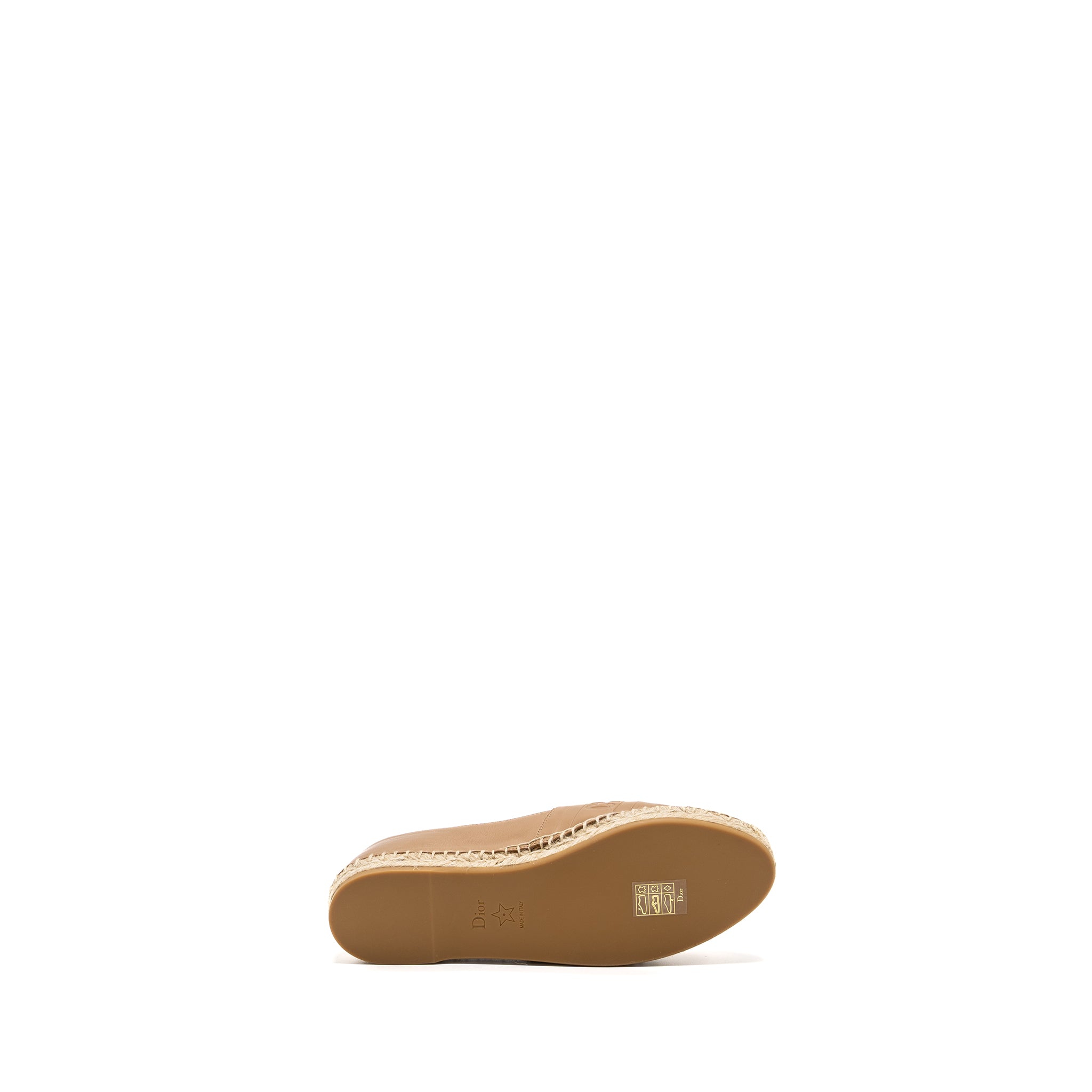 DIOR GRANVILLE ESPADRILLE BEIGE