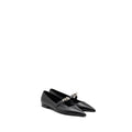 HERMES KELLY BALLET FLAT CALFSKIN BLACK SHW