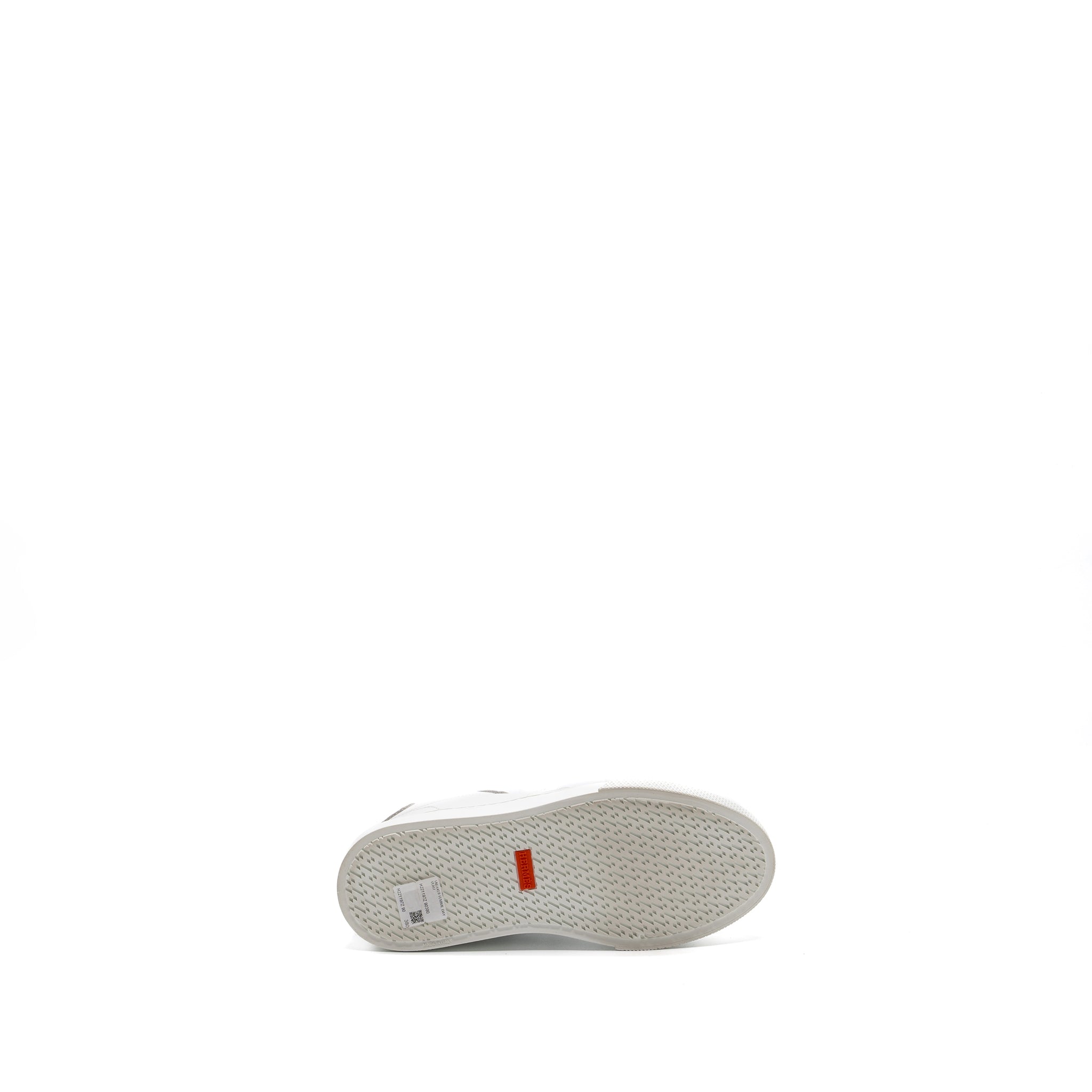 HERMES DAY SNEAKERS WHITE GHW