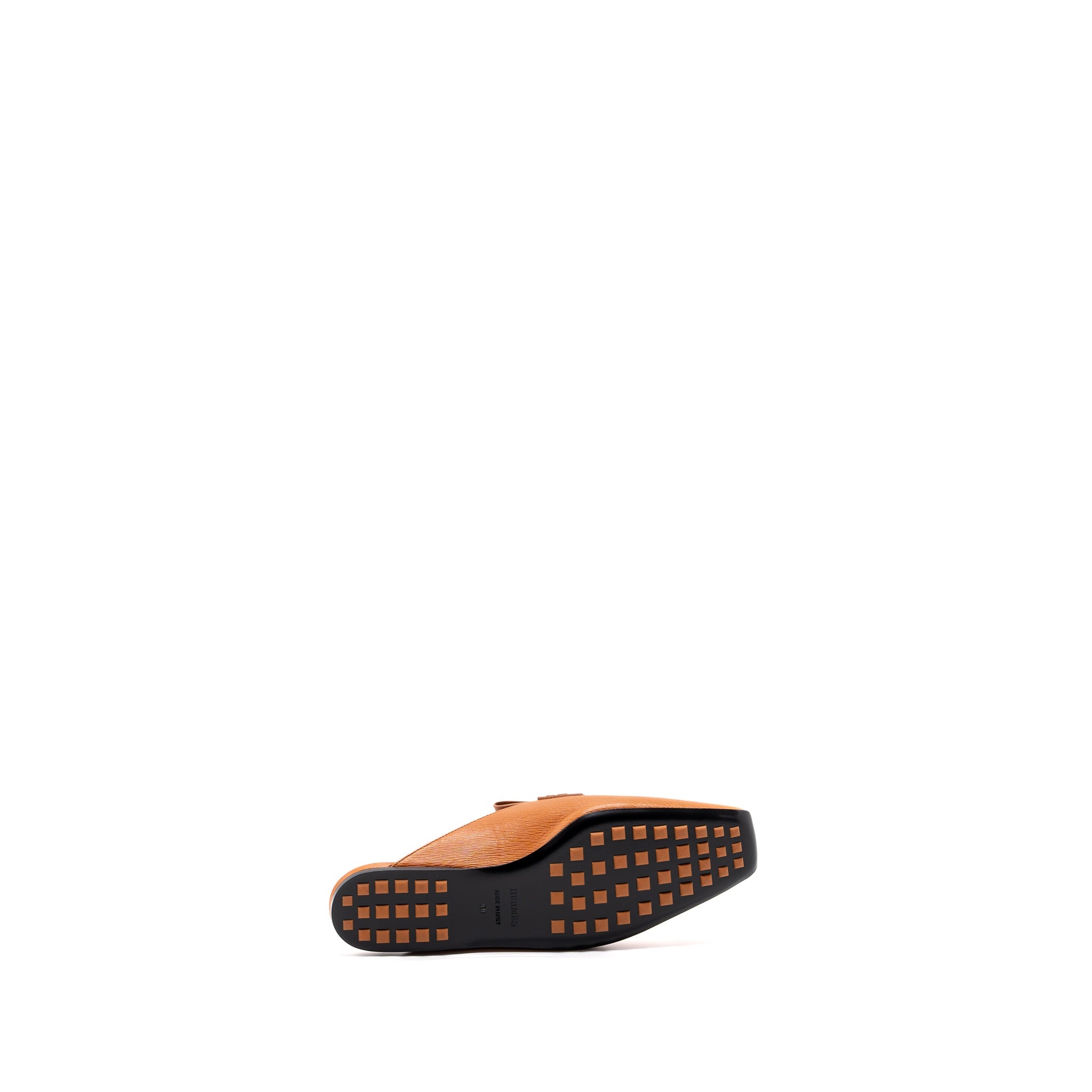 HERMES ELOGE MULE MARRON GLAISE