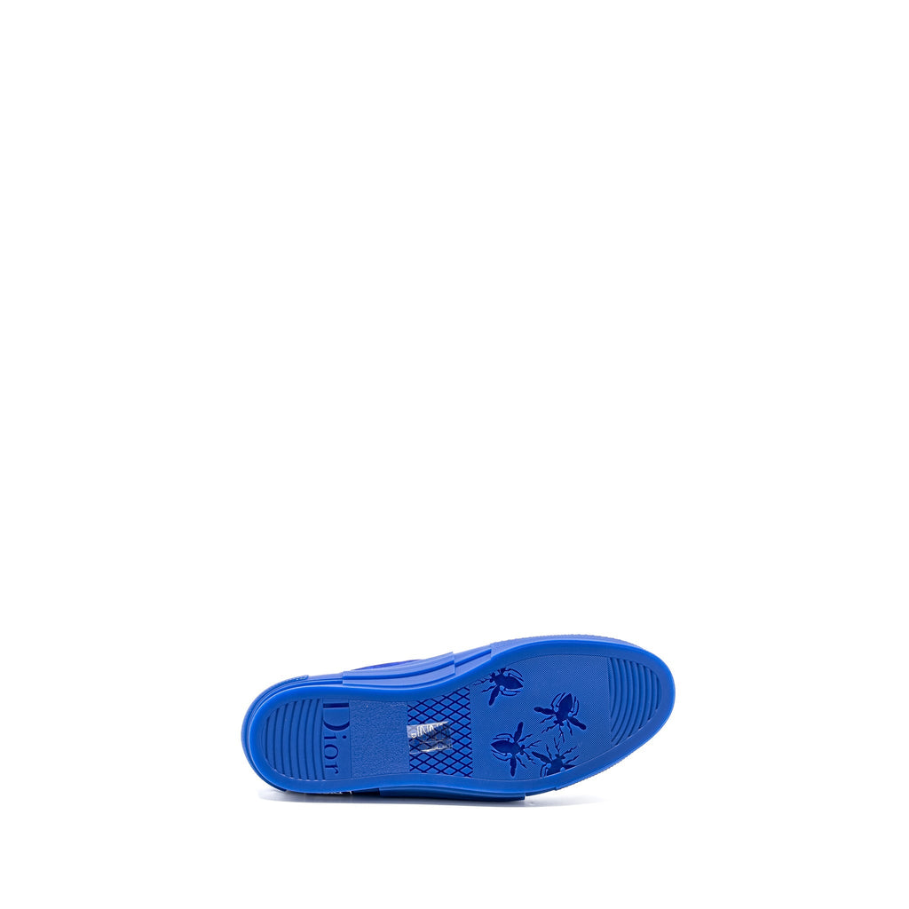 DIOR B23 LOW-TOP SNEAKER BLUE/OBLIQUE