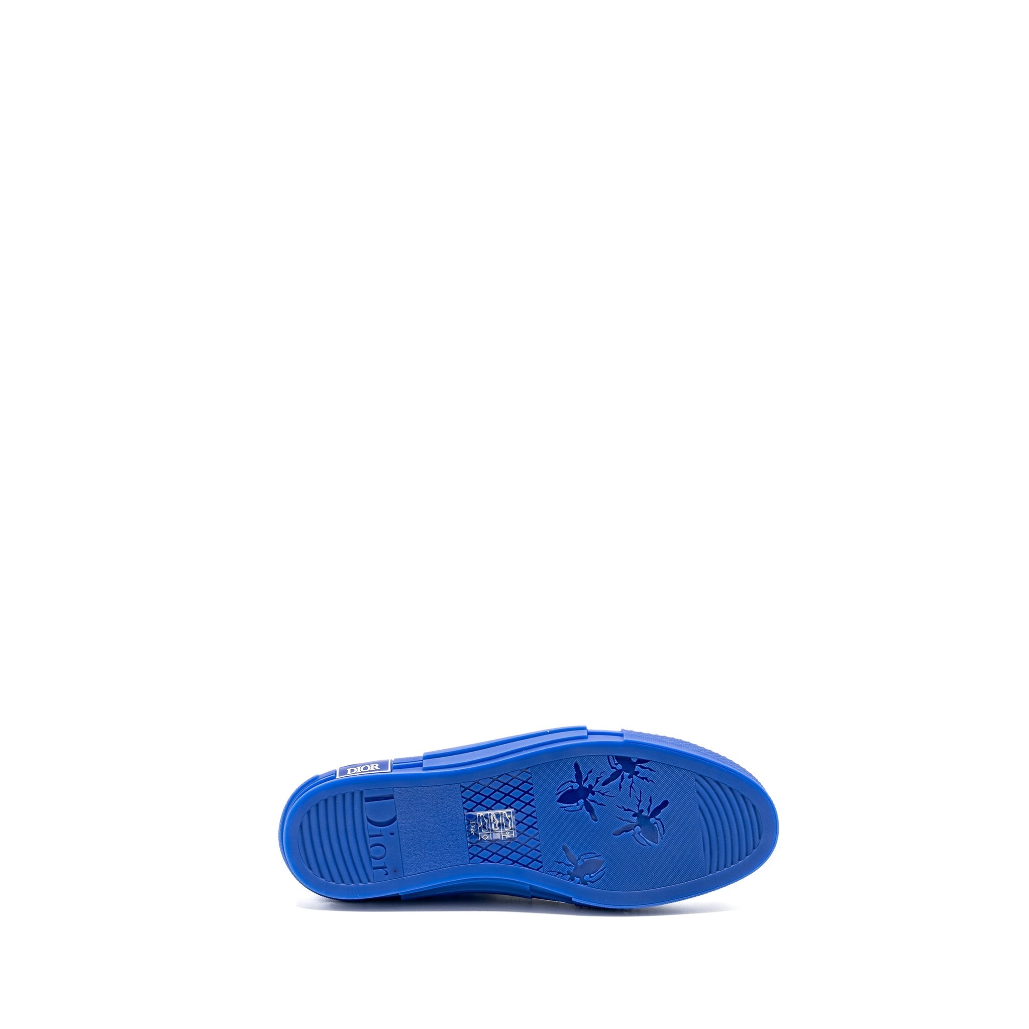 DIOR B23 LOW-TOP SNEAKER BLUE/OBLIQUE