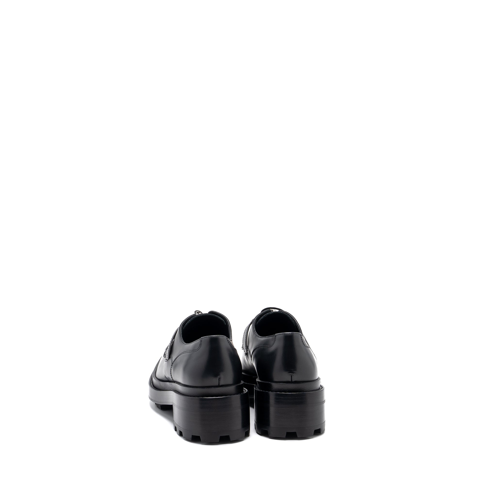 HERMES FIRST DERBY OXFORD LOAFER CALFSKIN BLACK SHW