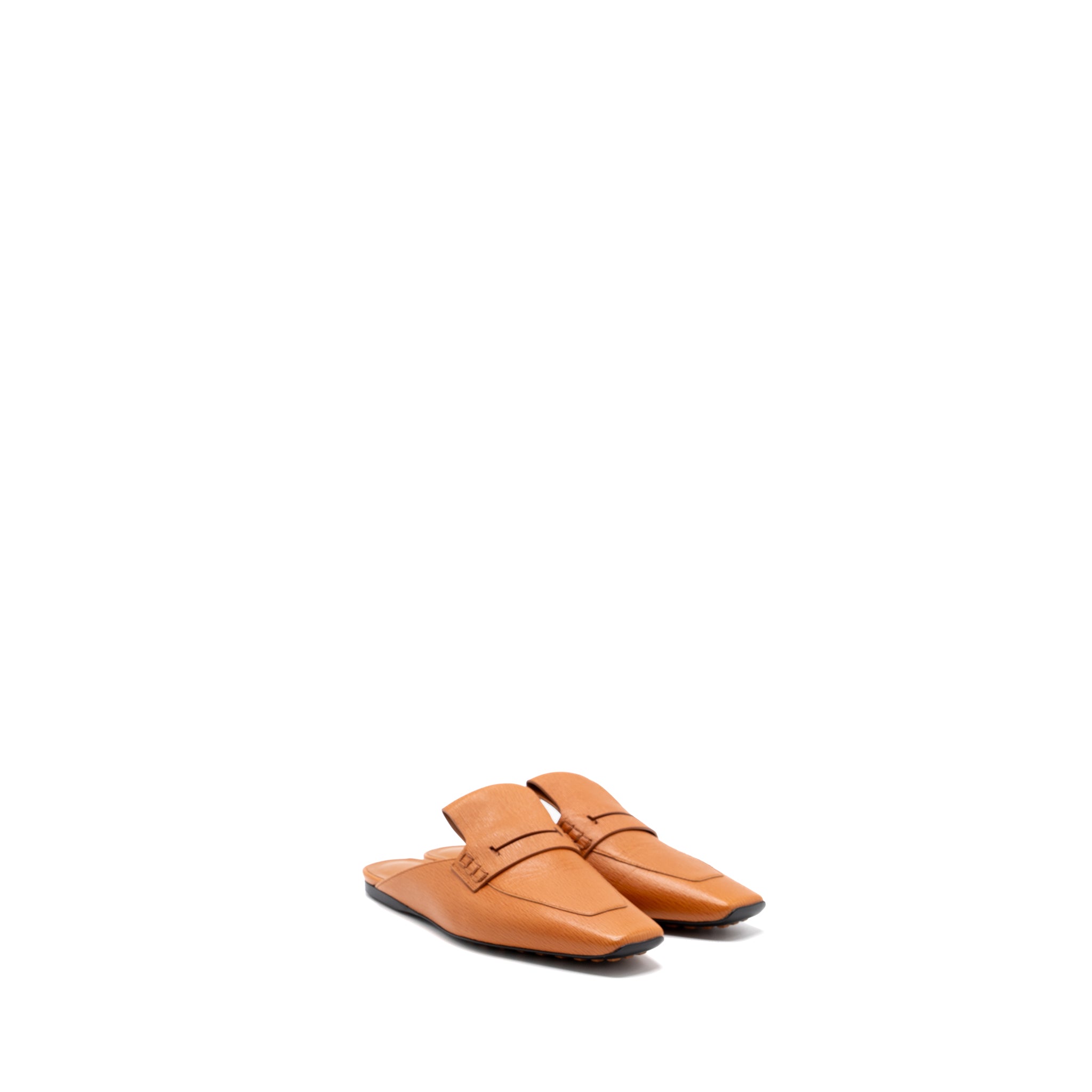 HERMES ELOGE MULE MARRON GLAISE