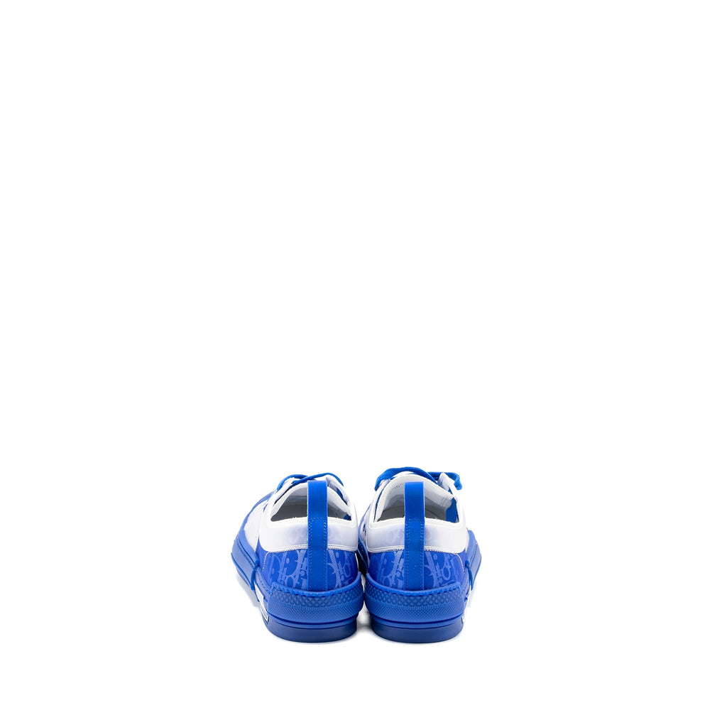 DIOR B23 LOW-TOP SNEAKER BLUE/OBLIQUE