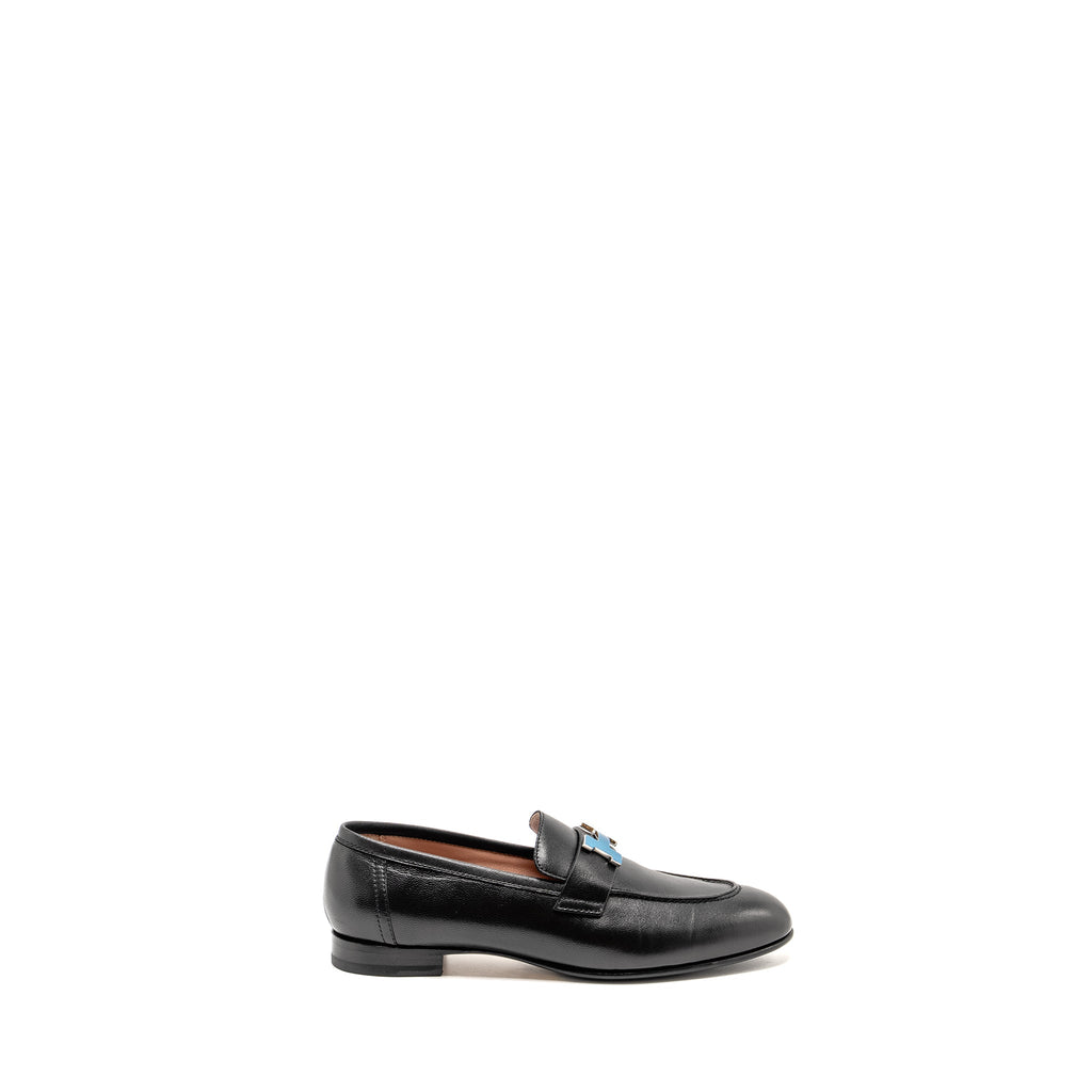 HERMES PARIS LOAFER CALFSKIN BLACK SHW
