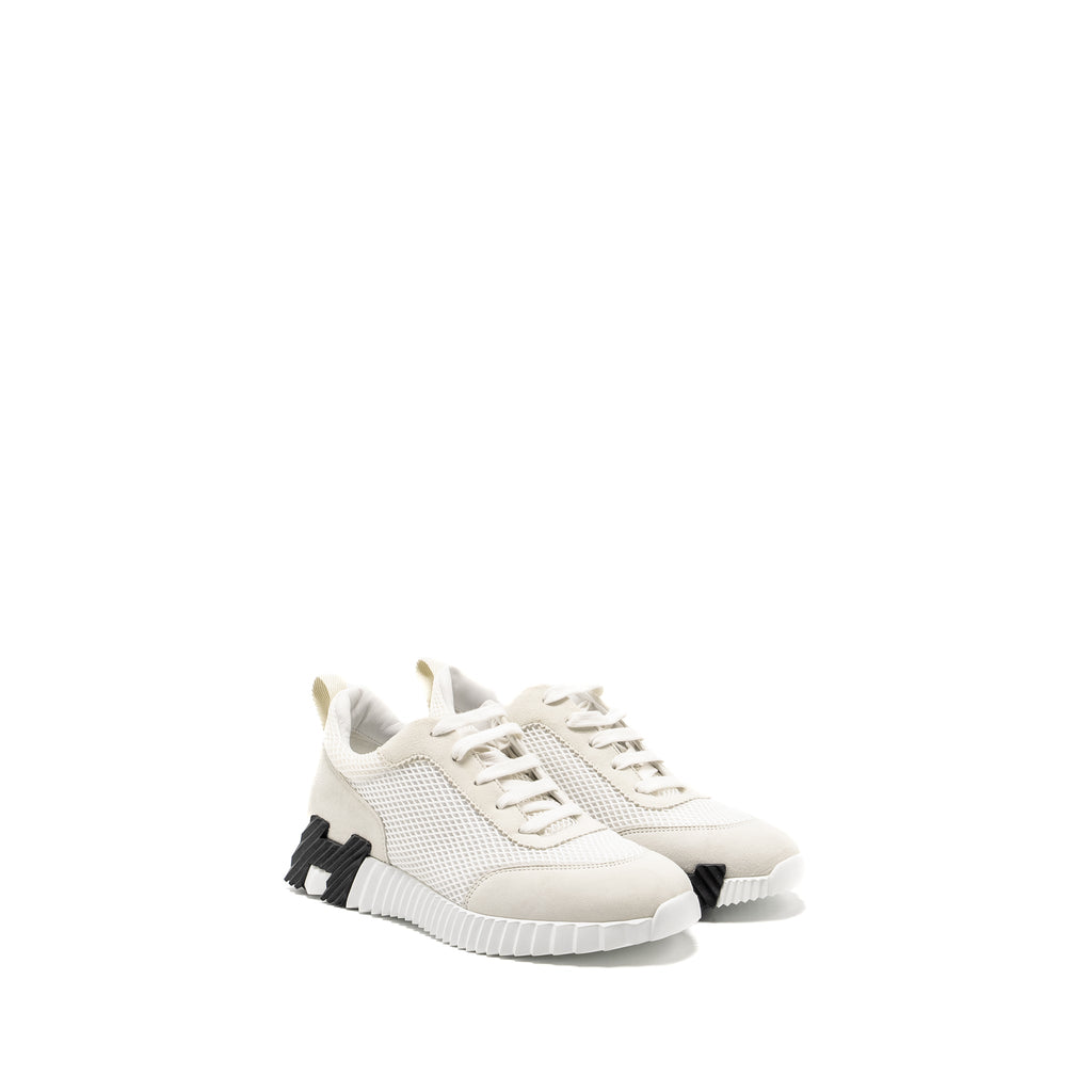 HERMES HOMME BOUNCING SNEAKER WHITE/BLACK