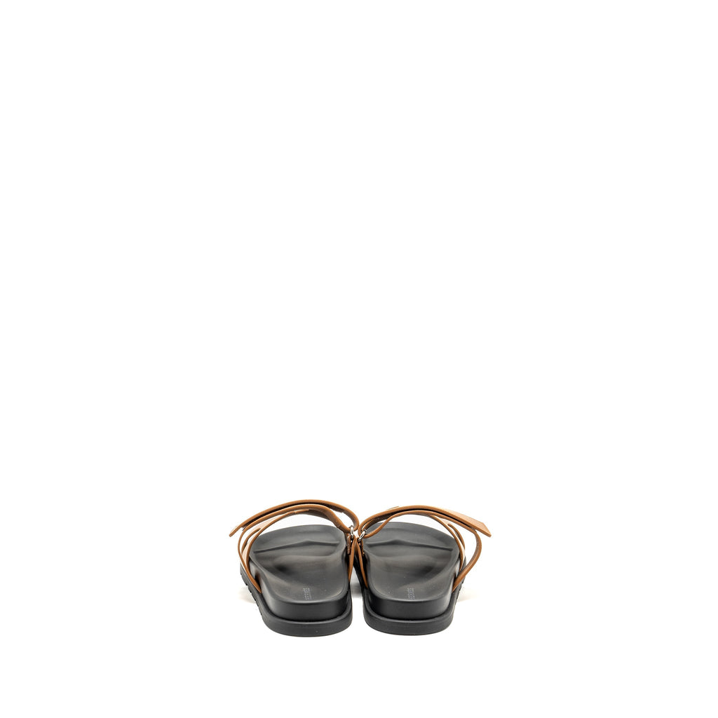 HERMES HOMME CHYPRE SANDAL GOLD