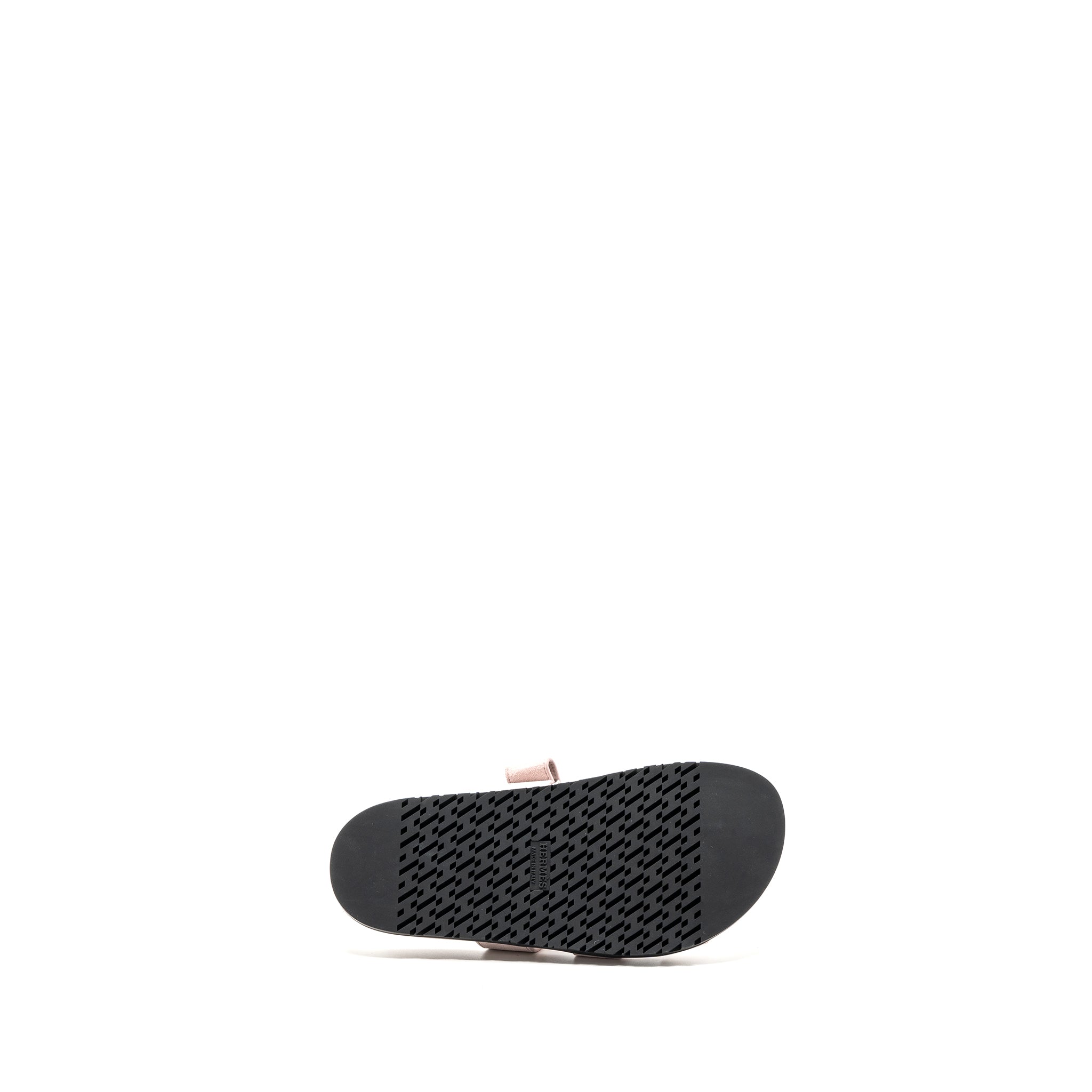 HERMES CHYPRE SANDALS SUEDE / MAUVE PALE