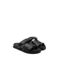 HERMES CHYPRE SANDALS BLACK