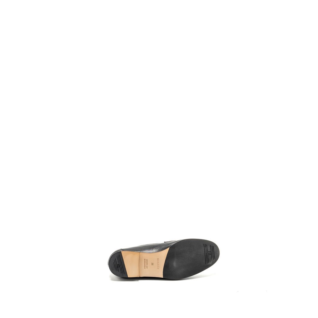 HERMES COLETTE LOAFER GOATSKIN BLACK GHW