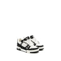 LOUIS VUITTON TRAINER SNEAKER MONOGRAM DENIM/MONOGRAM-EMBOSSED GRAINED CALFSKIN BLACK