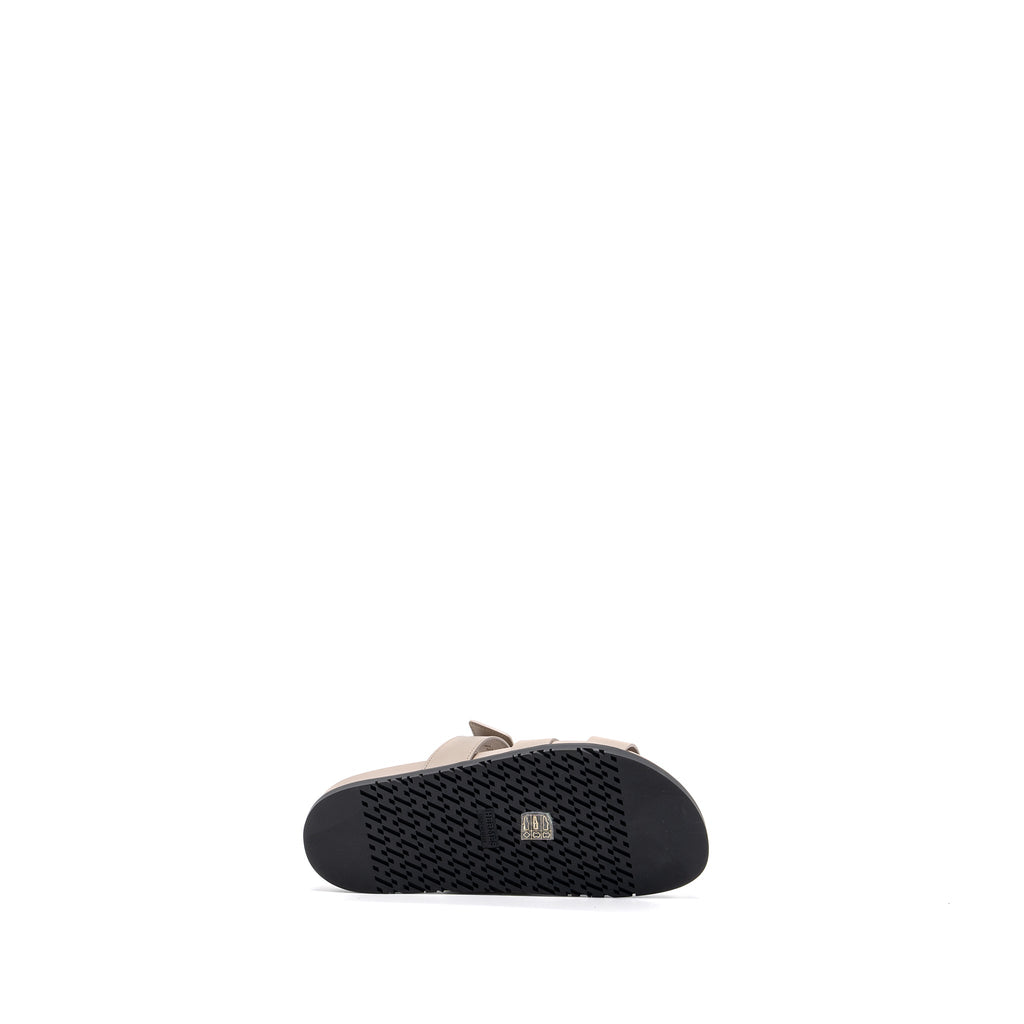 HERMES CHYPRE SANDALS VEAU BEIGE MASTIC SHW