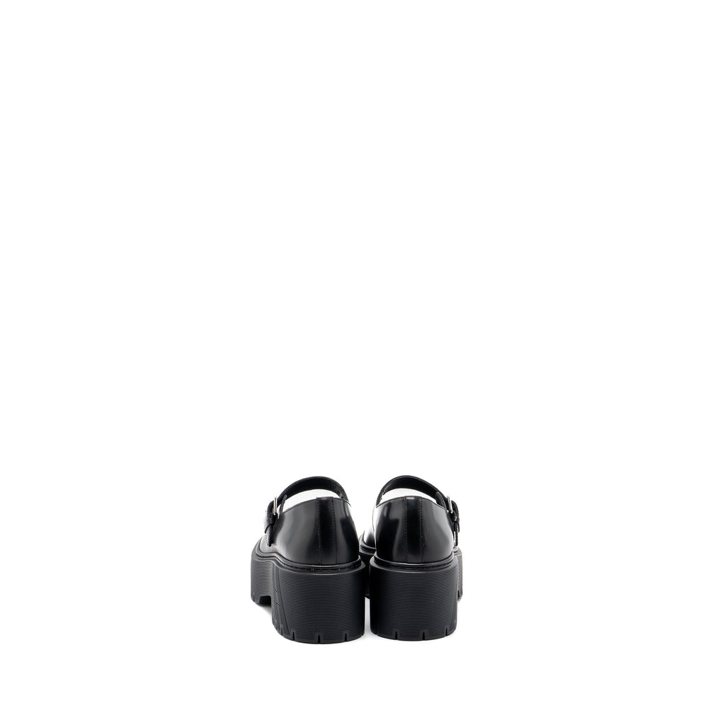 HERMES HOXTON OXFORD SHOES BLACK SHW