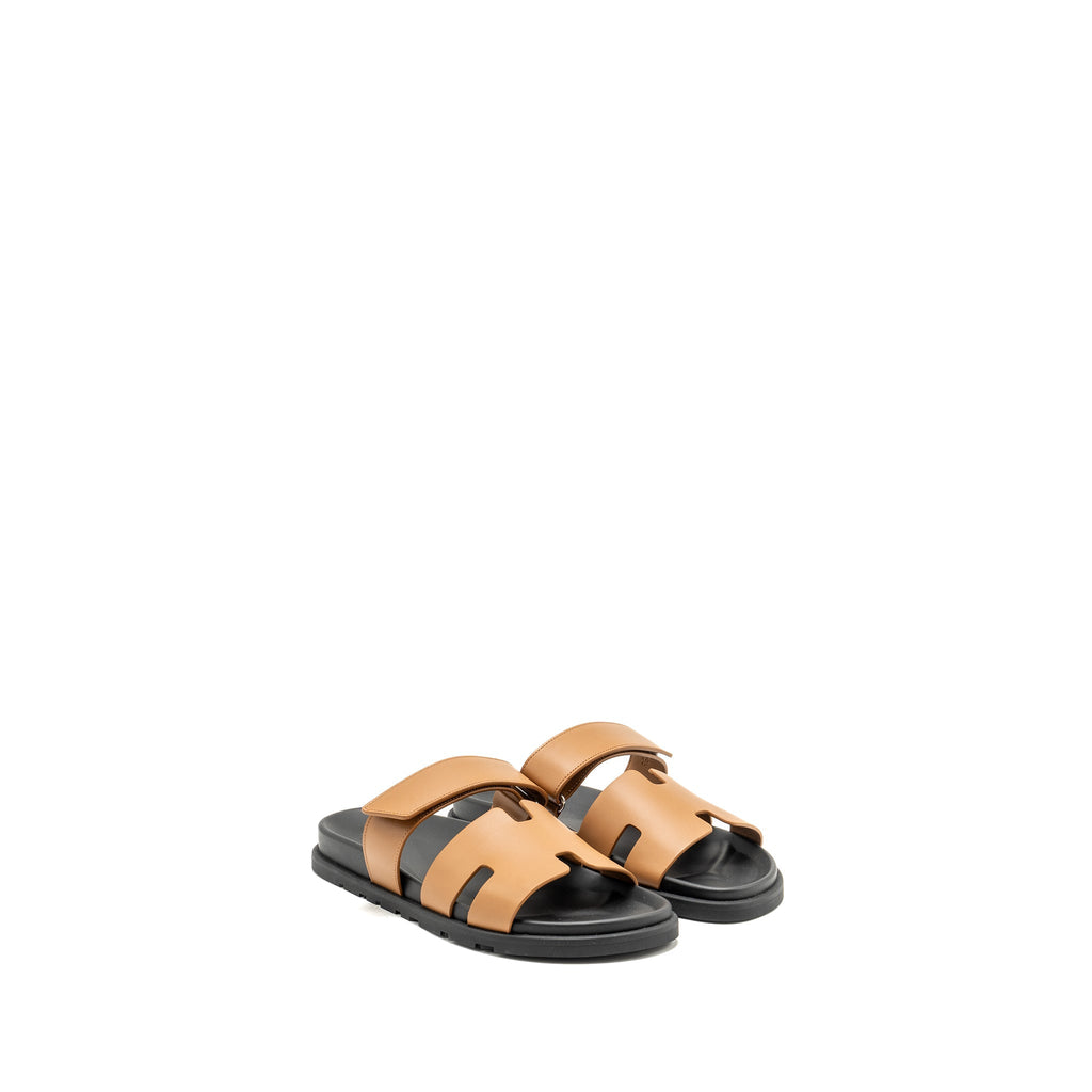 HERMES HOMME CHYPRE SANDAL GOLD