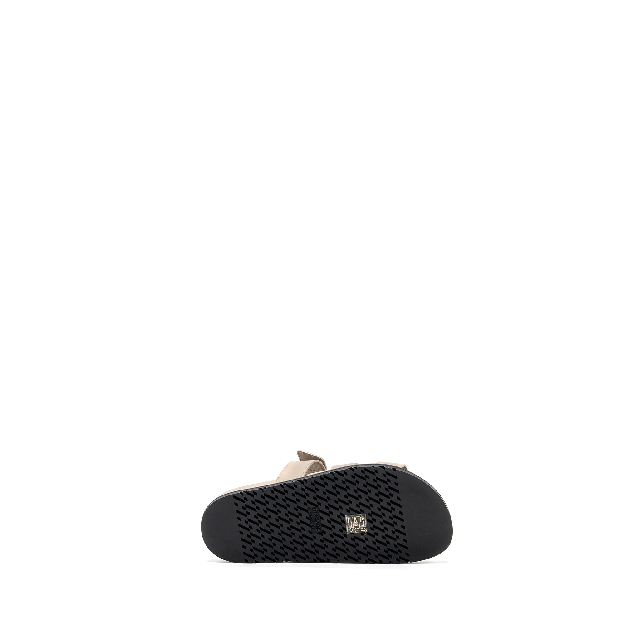HERMES CHYPRE SANDALS BEIGE MASTIC
