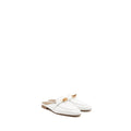 HERMES OZ MULES WHITE RGHW