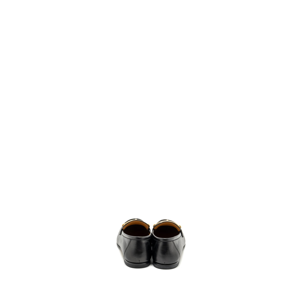 HERMES COLETTE LOAFER GOATSKIN BLACK GHW