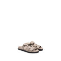 HERMES CHYPRE SANDALS VEAU BEIGE MASTIC SHW
