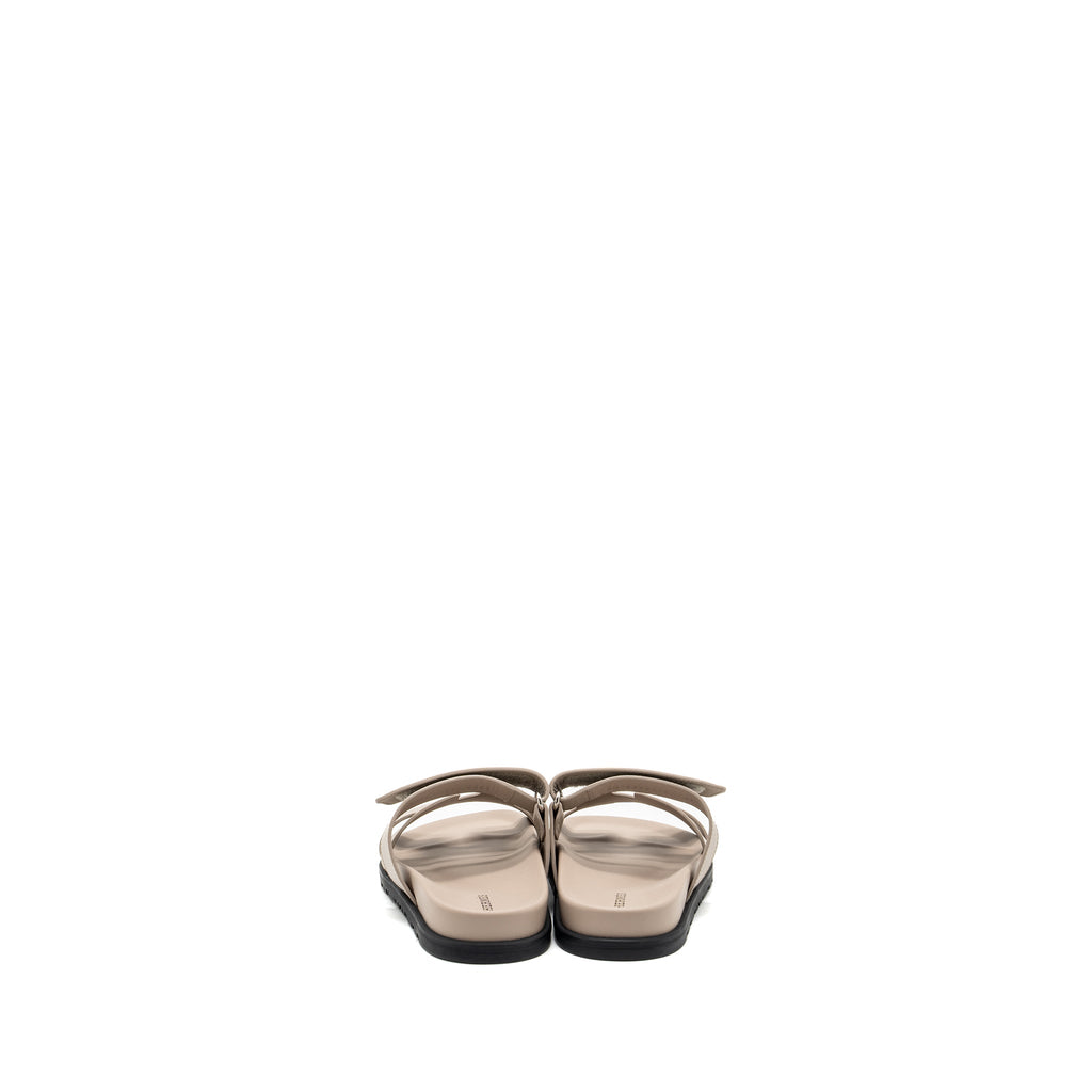 HERMES CHYPRE SANDALS BEIGE MASTIC