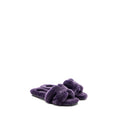 HERMES ORAN SANDAL SHEARLING PURPLE