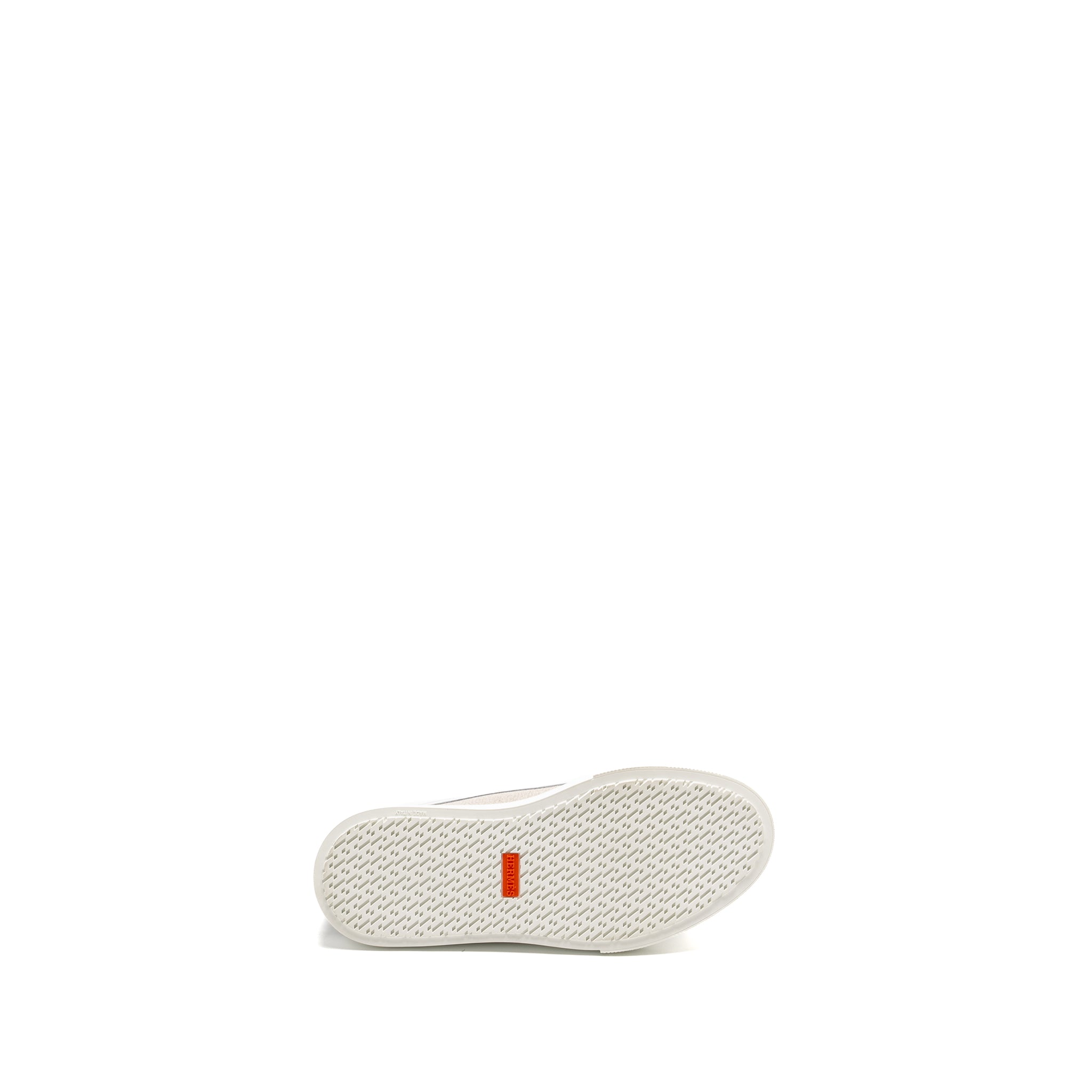 HERMES GET SNEAKER COTTON PRUNOIR / BLANC
