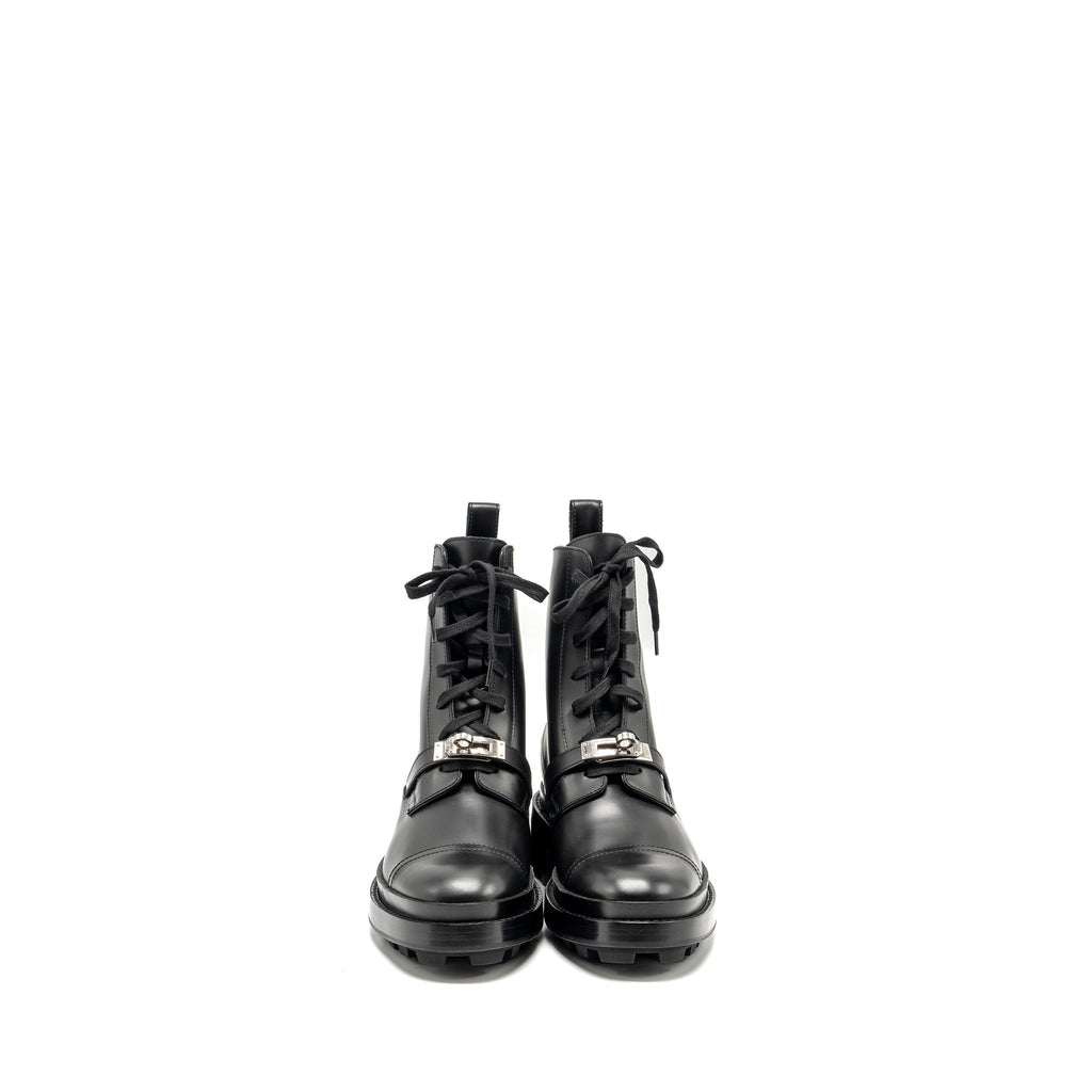 HERMES FUNK ANKLE BOOT BLACK SHW
