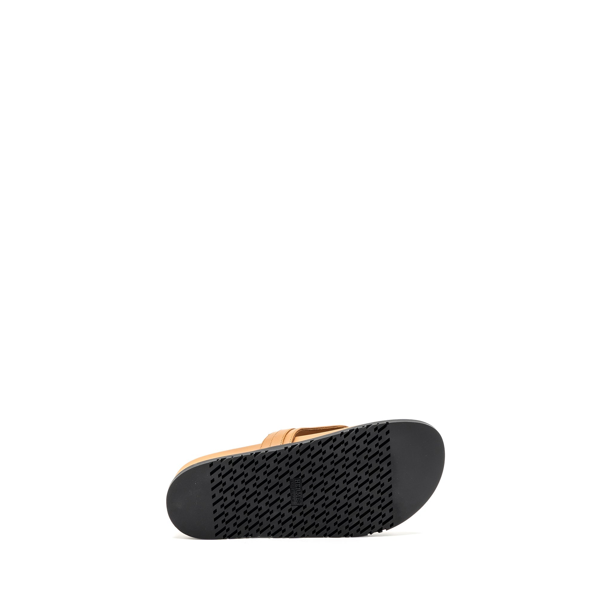 HERMES EMPIRE SANDALS CALFSKIN NATUREL SHW