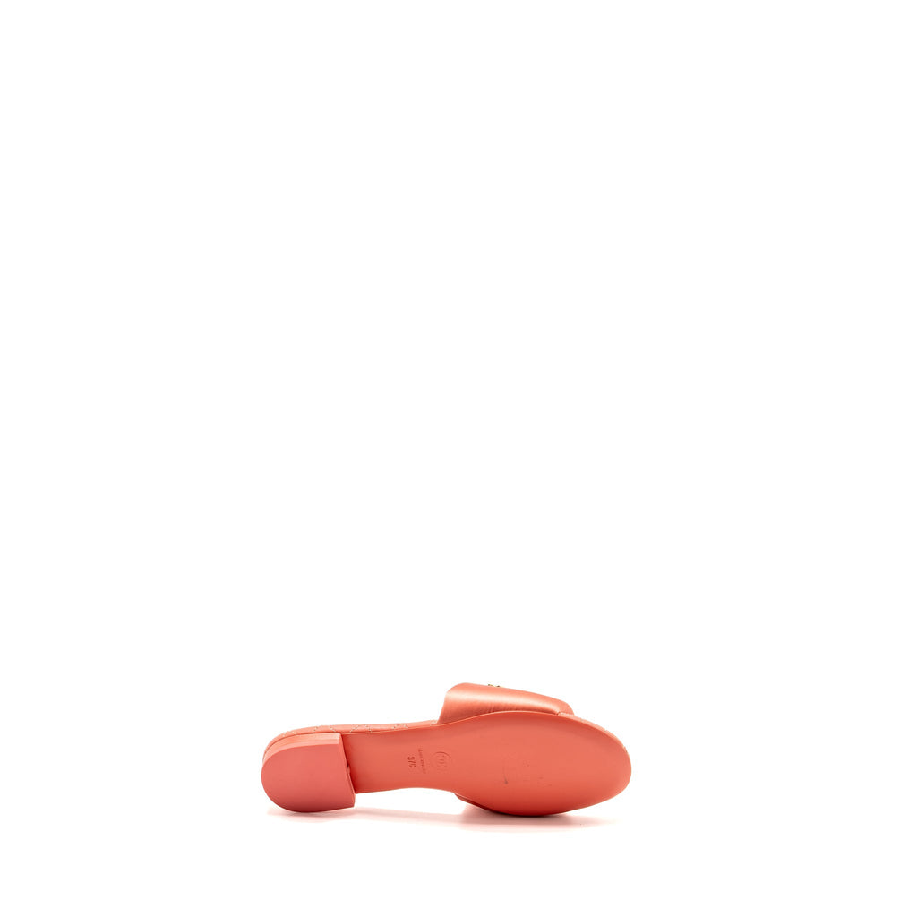 CHANEL 22P MULES/ SANDALS STAIN PINK