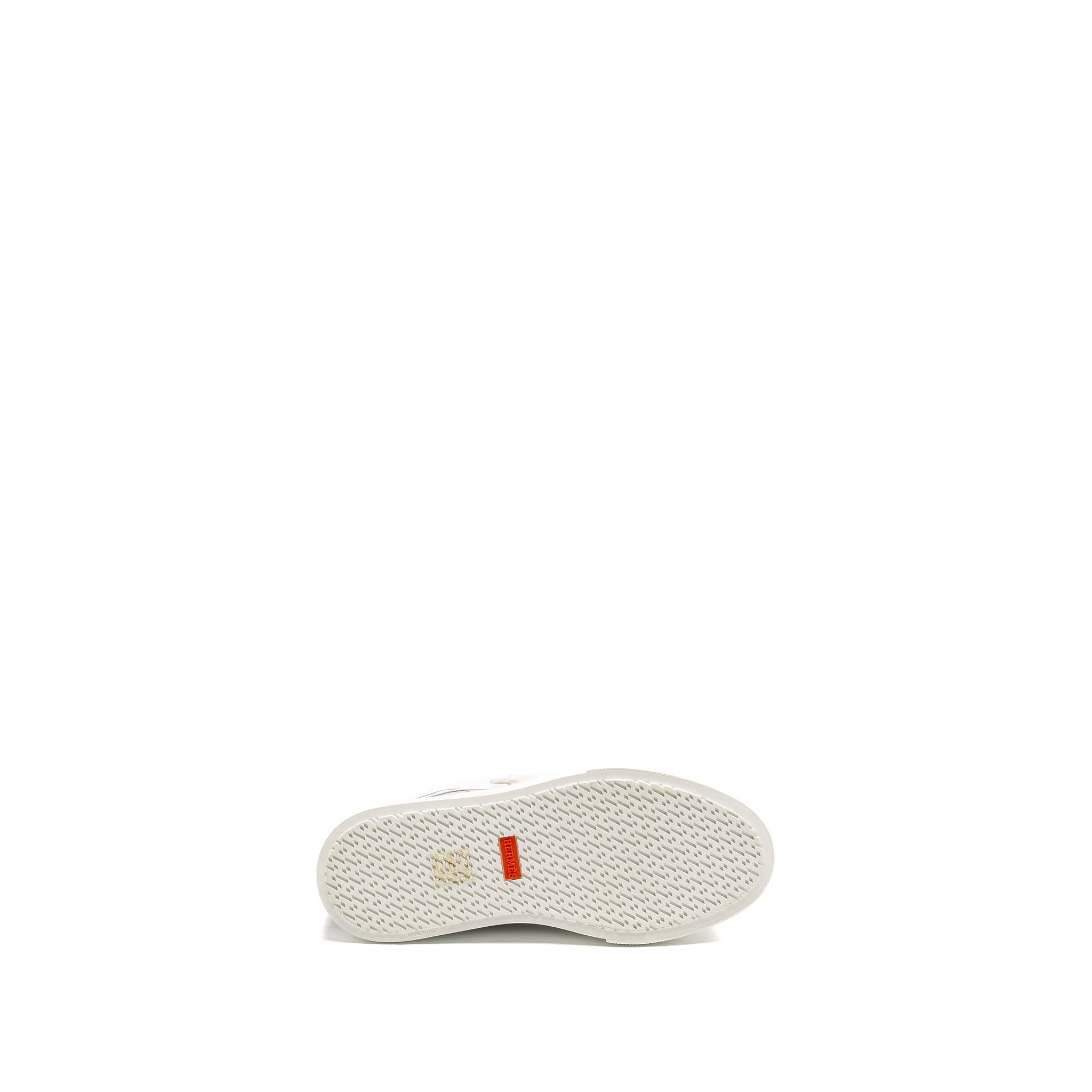 HERMES GET SNEAKER COTTON PRUNOIR / BLANC