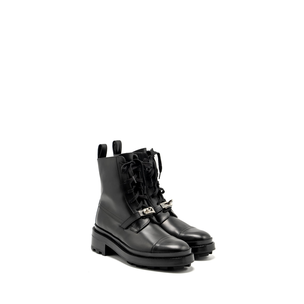 HERMES FUNK ANKLE BOOT BLACK SHW