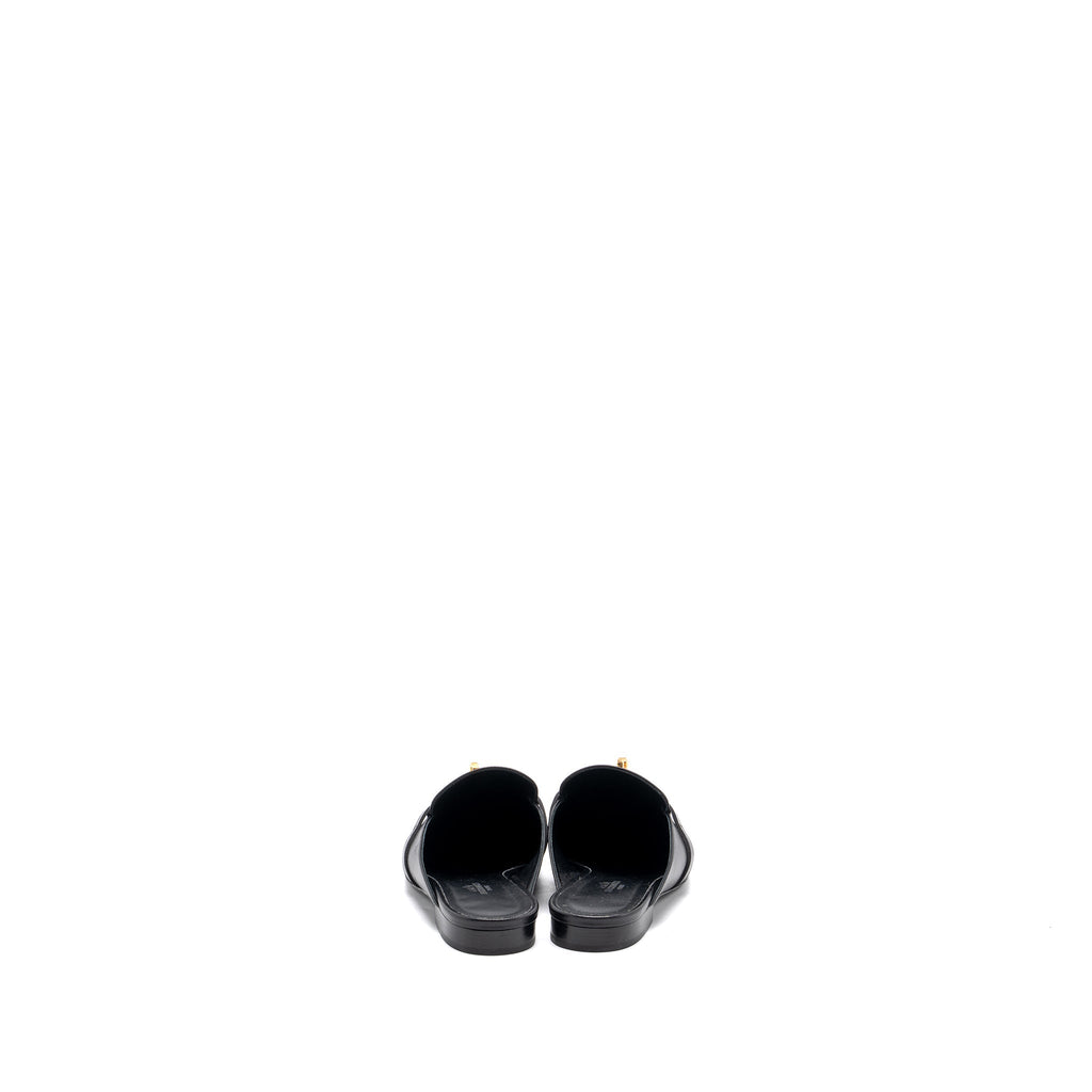 HERMES OZ MULE BLACK RGHW