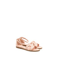 HERMES SANTORINI SANDALS EPSOM LIGHT PINK SHW