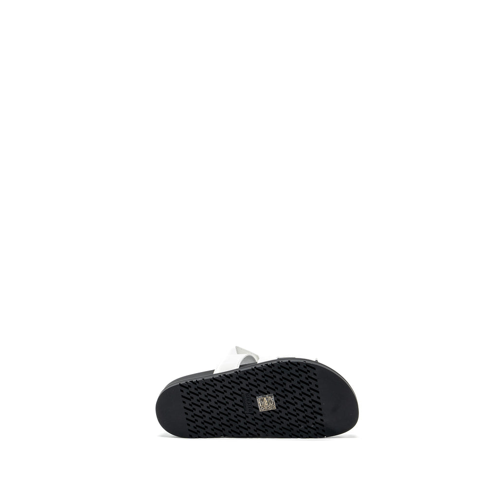 HERMES CHYPRE SANDALS BLACK/WHITE