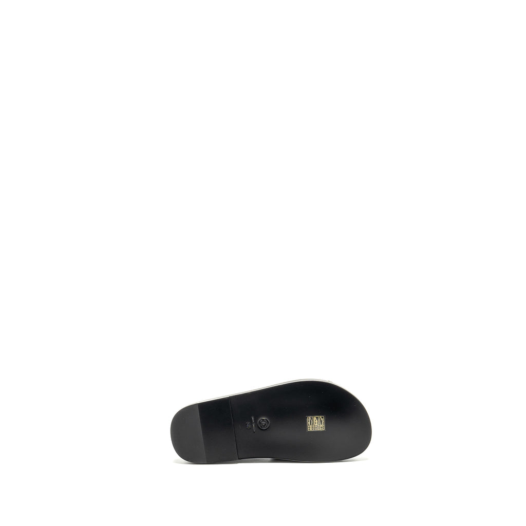 CHANEL 22S SANDALS/MULES LAMBSKIN BLACK MULTICOLOUR