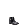 HERMES NEO ANKLE BOOTS WITH KELLY BUCKLE CALFSKIN BLACK SHW