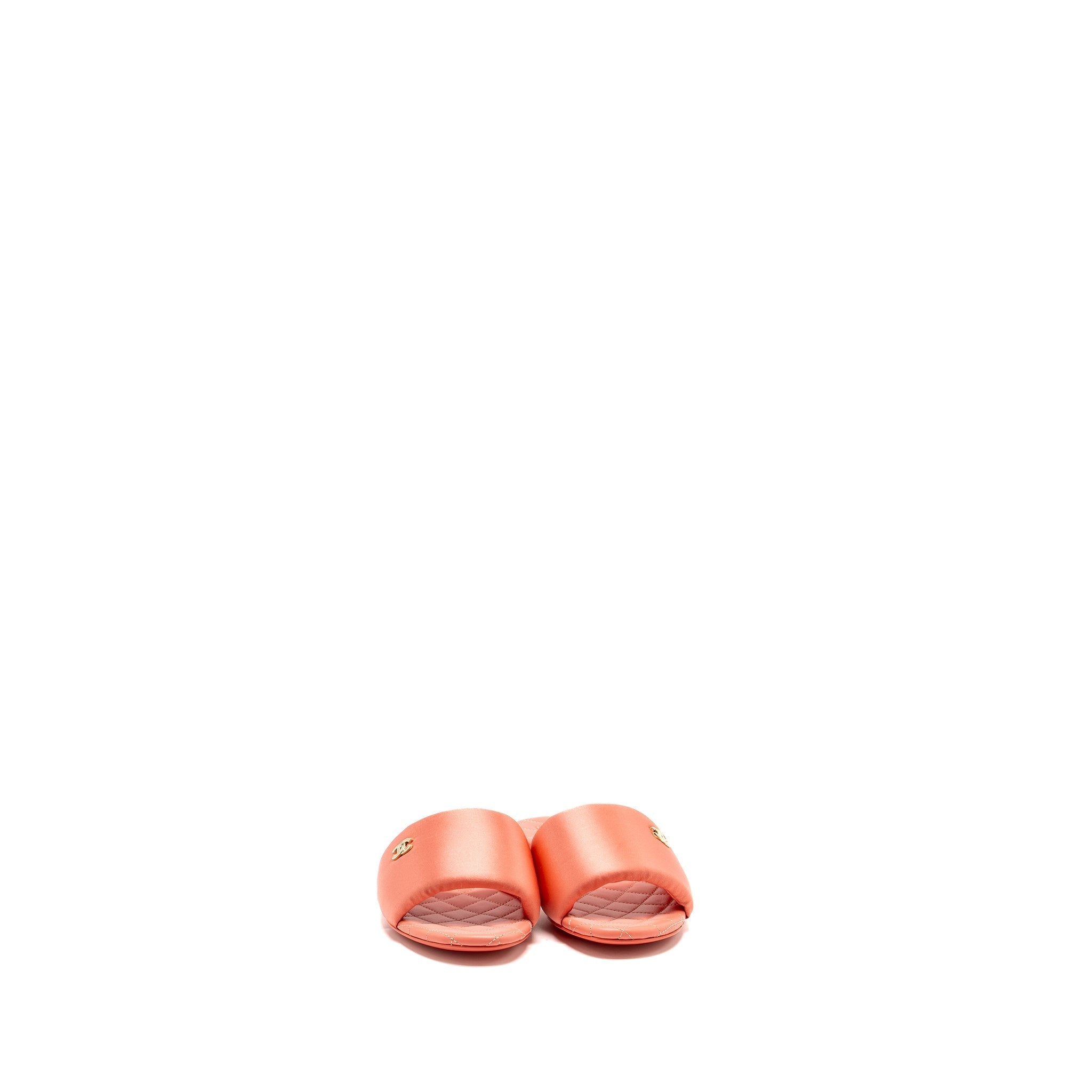 CHANEL 22P MULES/ SANDALS STAIN PINK