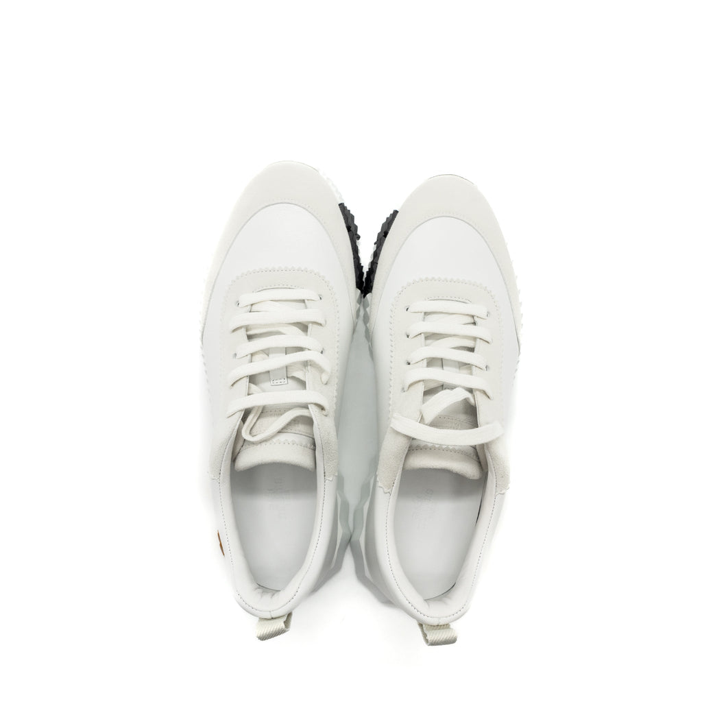 HERMES MEN’S BOUNCING SNEAKERS BLANC